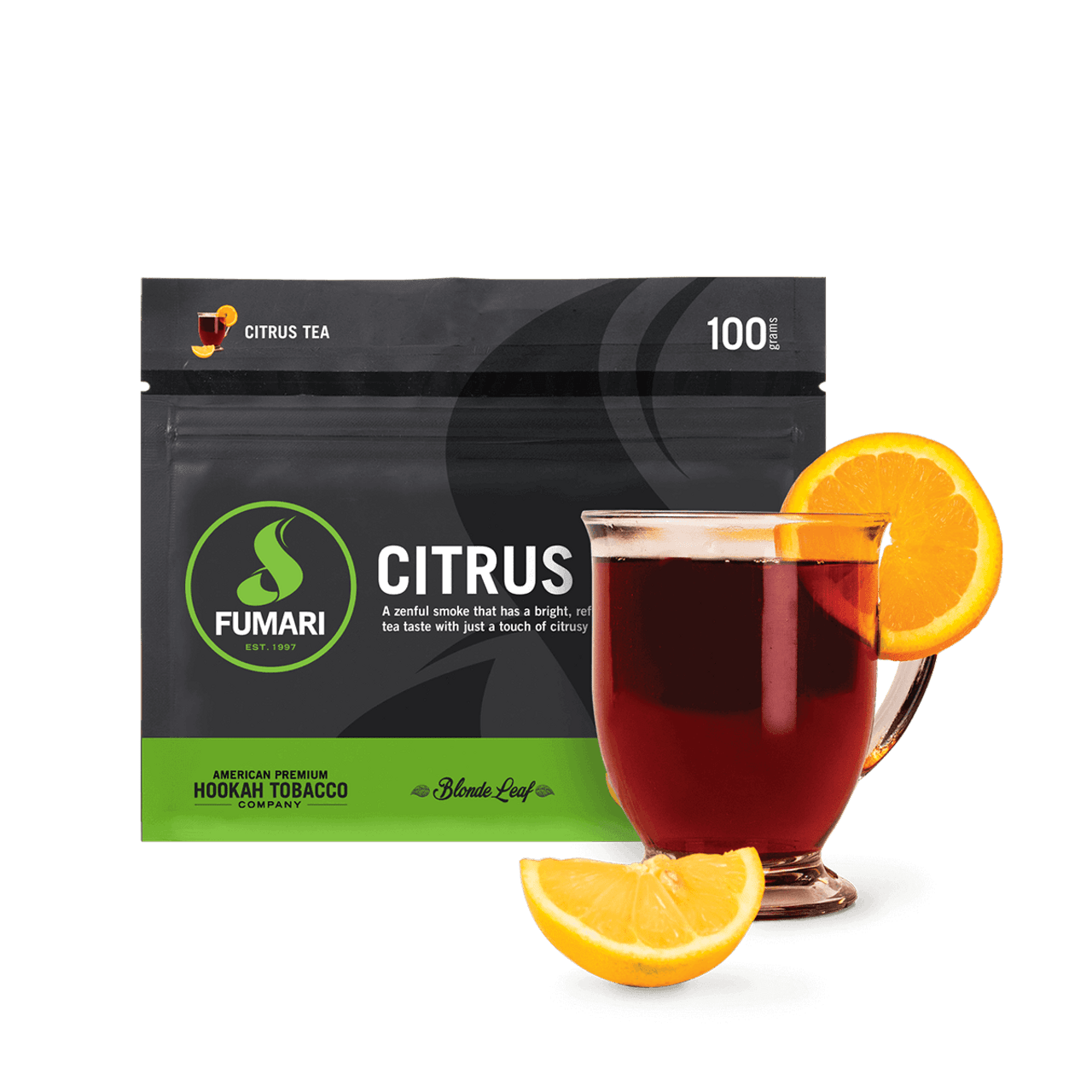 Fumari Shisha 100g Citrus Tea - Hookah Lounges