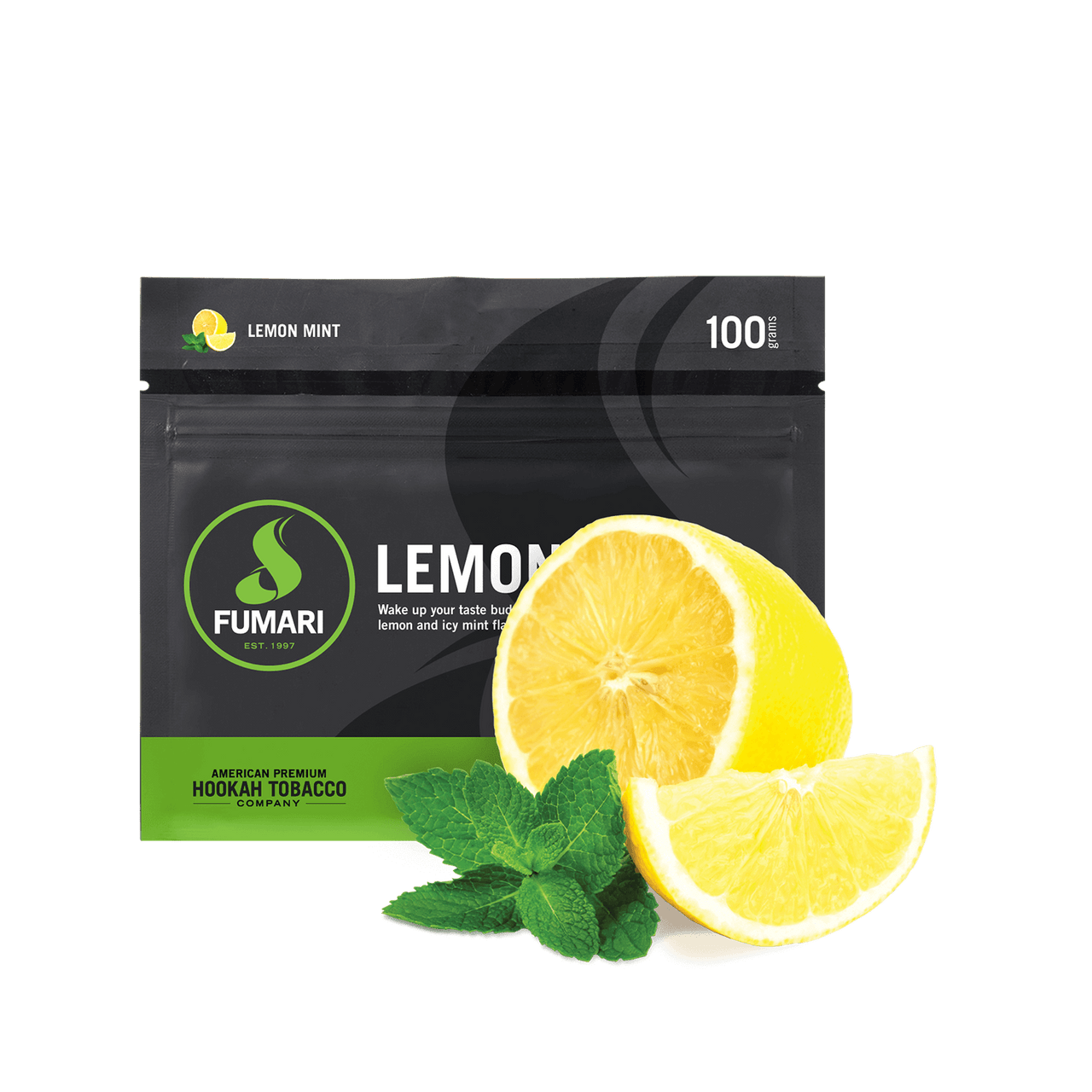 Fumari Shisha 100g Lemon Mint - Hookah Lounges