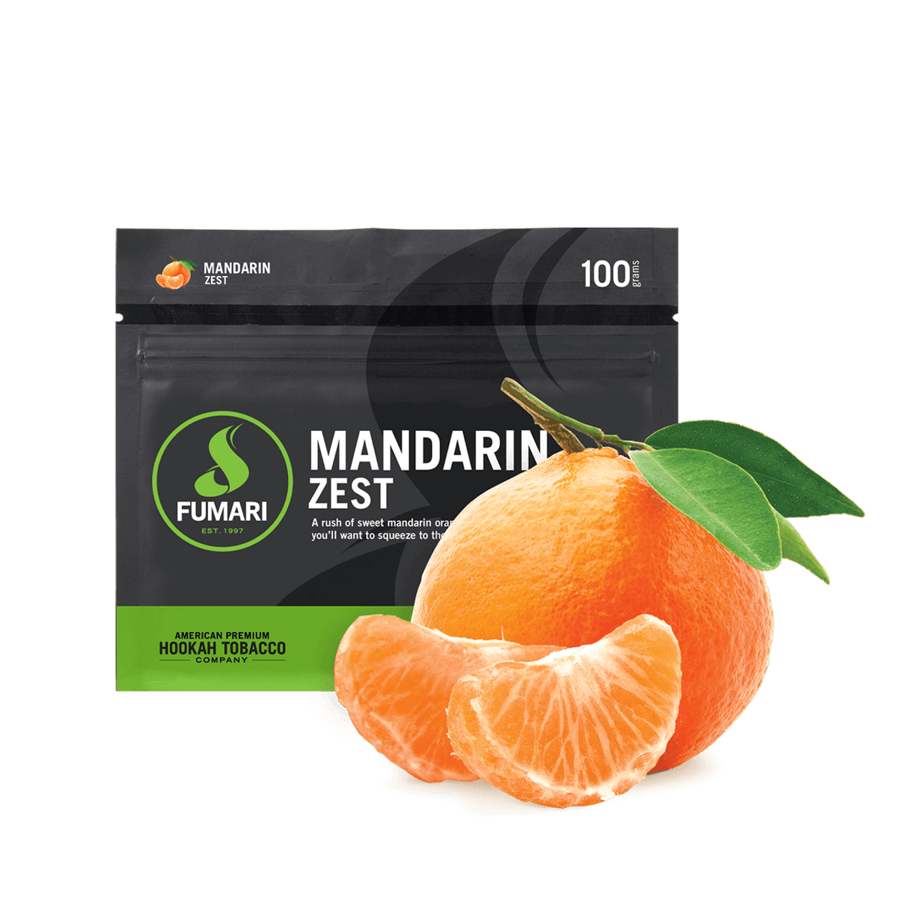 Fumari Shisha 100g Mandarin Zest - Hookah Lounges