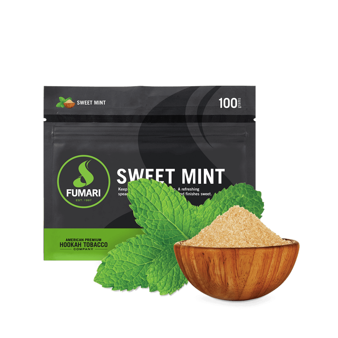 Fumari Shisha 100g Sweet Mint - Hookah Lounges