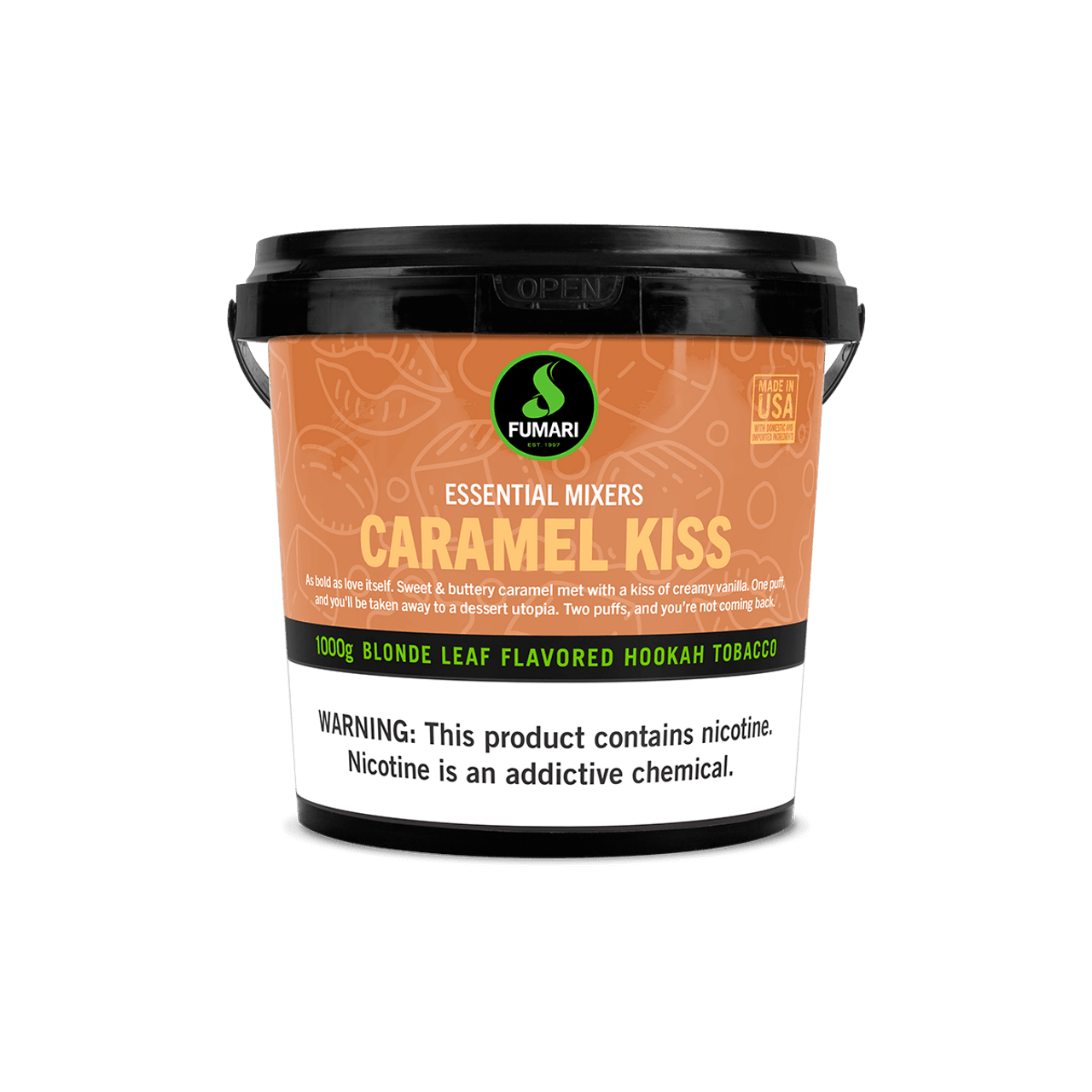 Fumari Shisha Kilo Caramel Kiss - Hookah Lounges