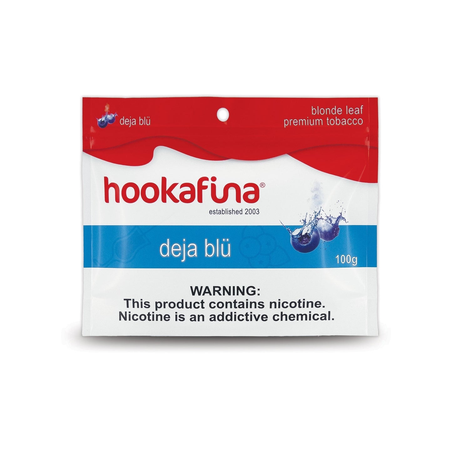 Hookafina 100g - Deja Blü - Hookah Lounges