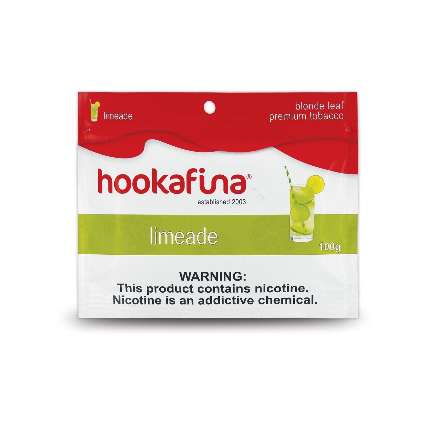 Hookafina 100g - Limeade - Hookah Lounges