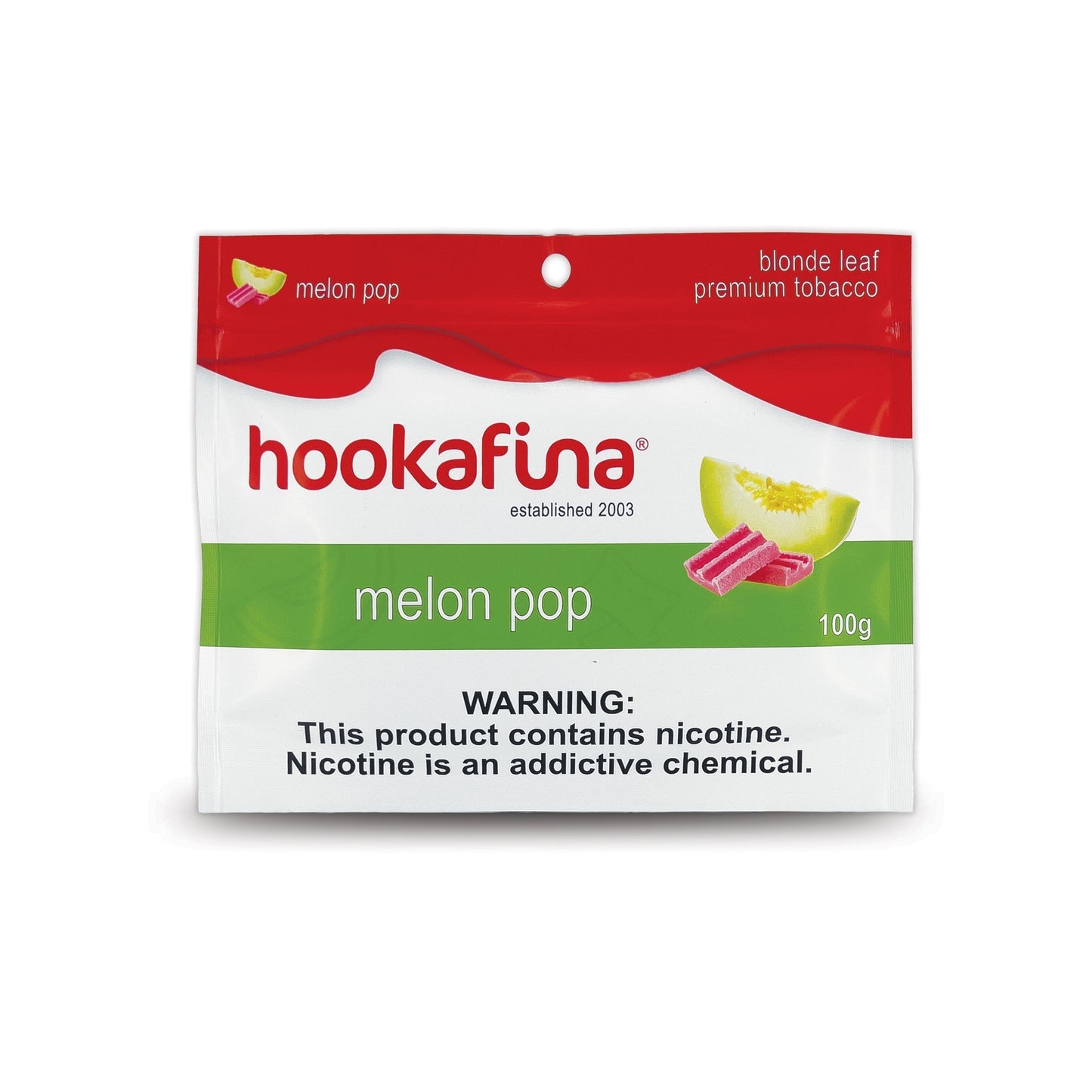 Hookafina 100g - Melon Pop - Hookah Lounges