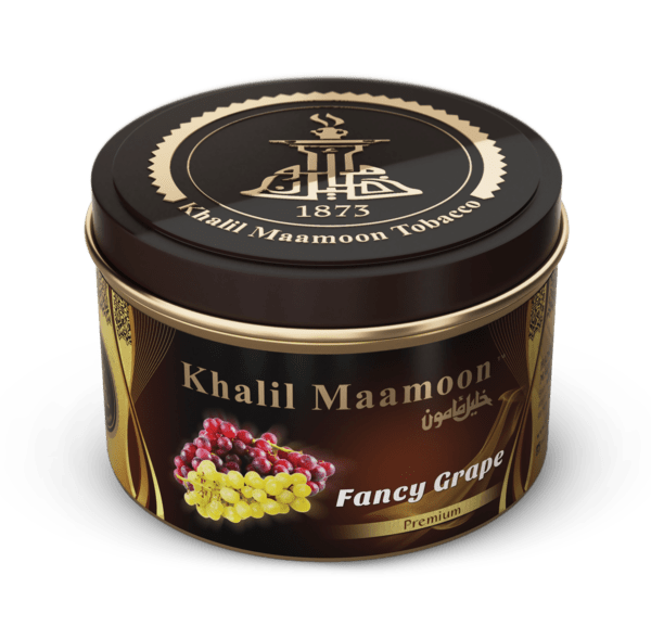 Khalil Mamoon Shisha Tobacco Fancy Grape 250g - Hookah Lounges