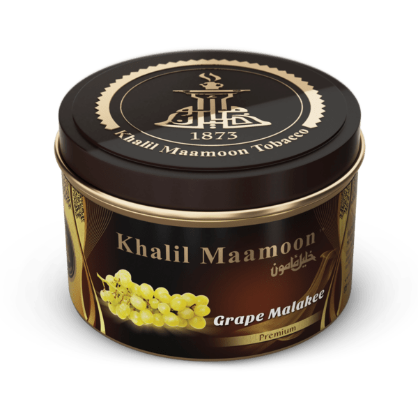 Khalil Mamoon Shisha Tobacco Grape Malakee 250g - Hookah Lounges