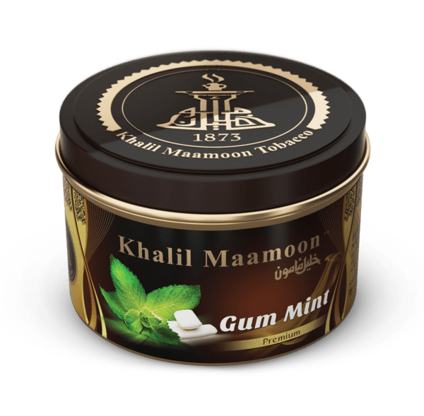 Khalil Mamoon Shisha Tobacco Gum Mint 250g - Hookah Lounges