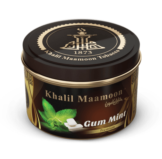 Khalil Mamoon Shisha Tobacco Gum Mint 250g - Hookah Lounges