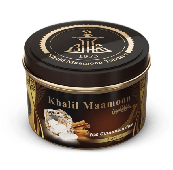 Khalil Mamoon Shisha Tobacco Ice Cinnamon Gum 250g - Hookah Lounges