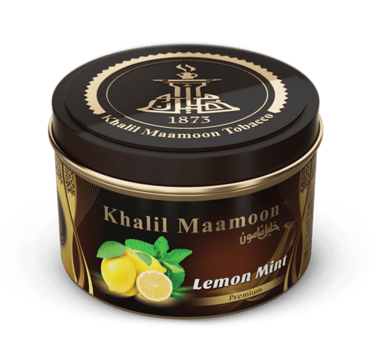 Khalil Mamoon Shisha Tobacco Lemon Mint 250g - Hookah Lounges