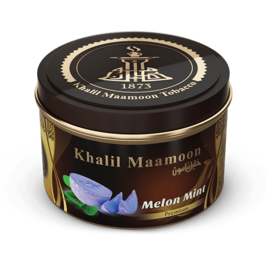 Khalil Mamoon Shisha Tobacco Melon Mint 250g - Hookah Lounges