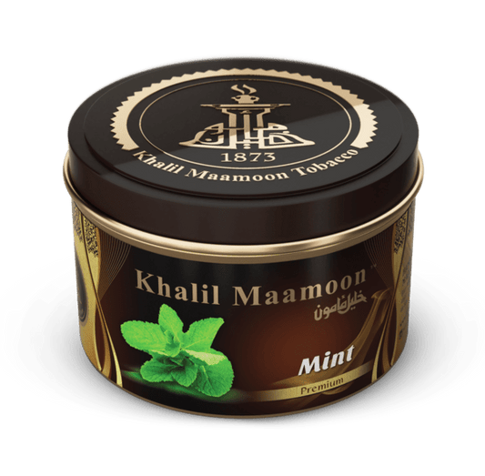 Khalil Mamoon Shisha Tobacco Mint 250g - Hookah Lounges