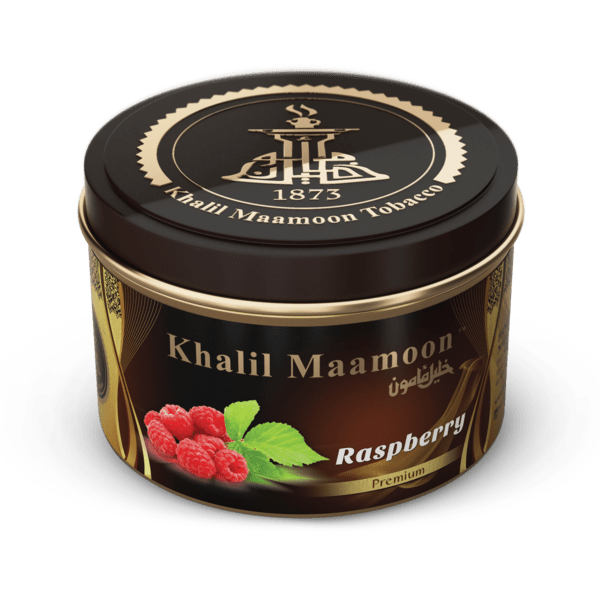 Khalil Mamoon Shisha Tobacco Raspberry 250g - Hookah Lounges