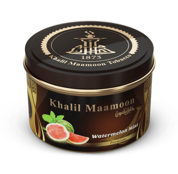 Khalil Mamoon Shisha Tobacco Watermelon Mint 250g - Hookah Lounges