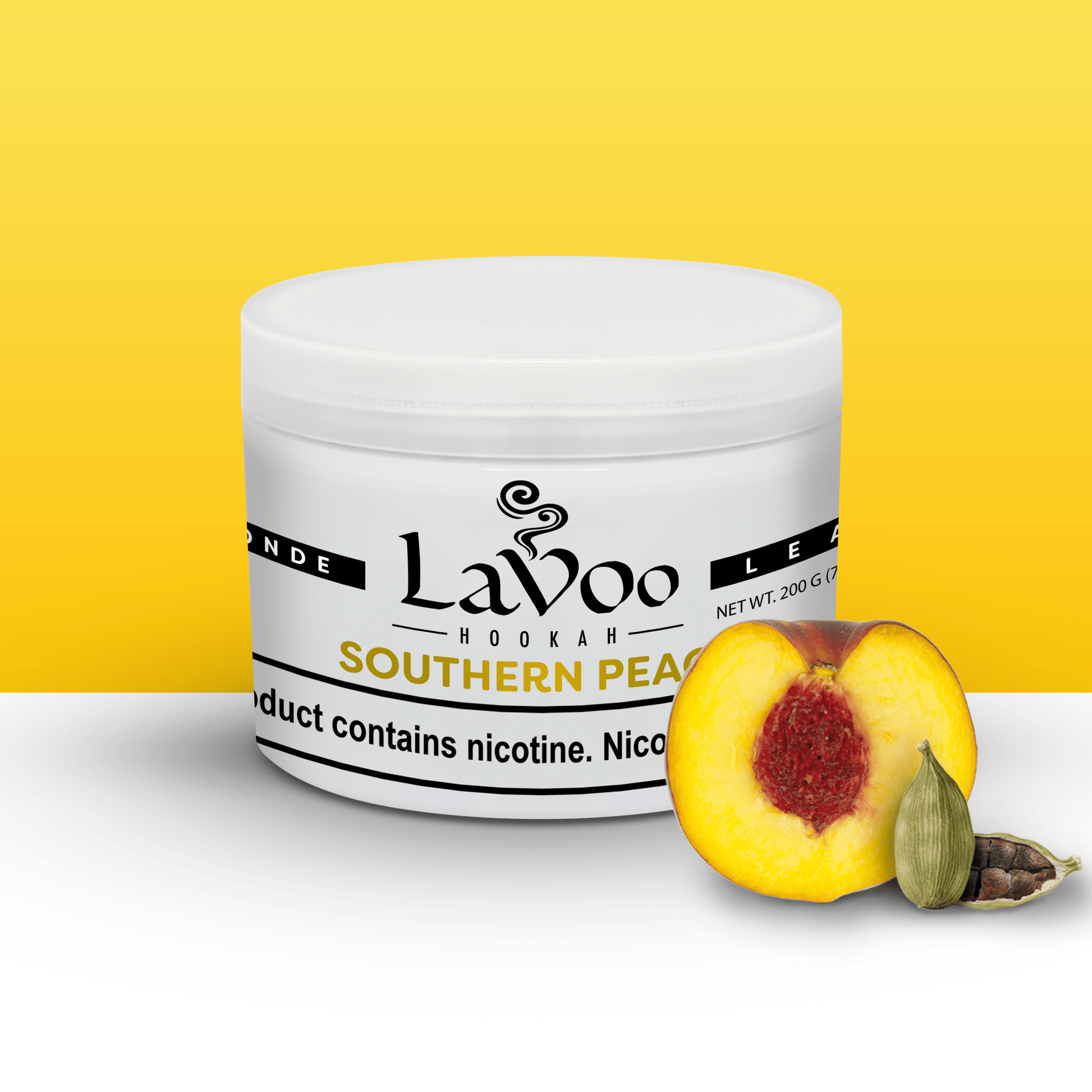 Lavoo Southern Peach Blonde Leaf Tobacco 200g - Hookah Lounges