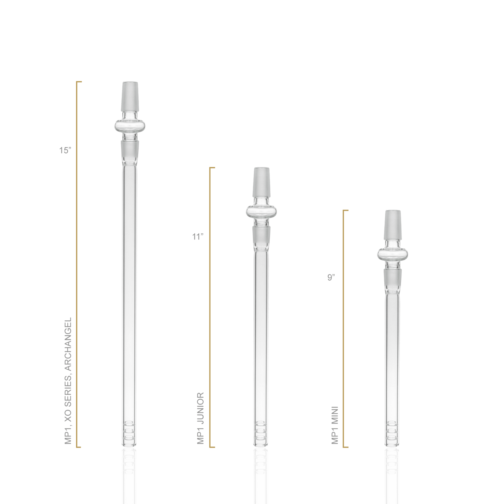 Lavoo Stem with Adapter MP1 Mini (9 in) - Hookah Lounges