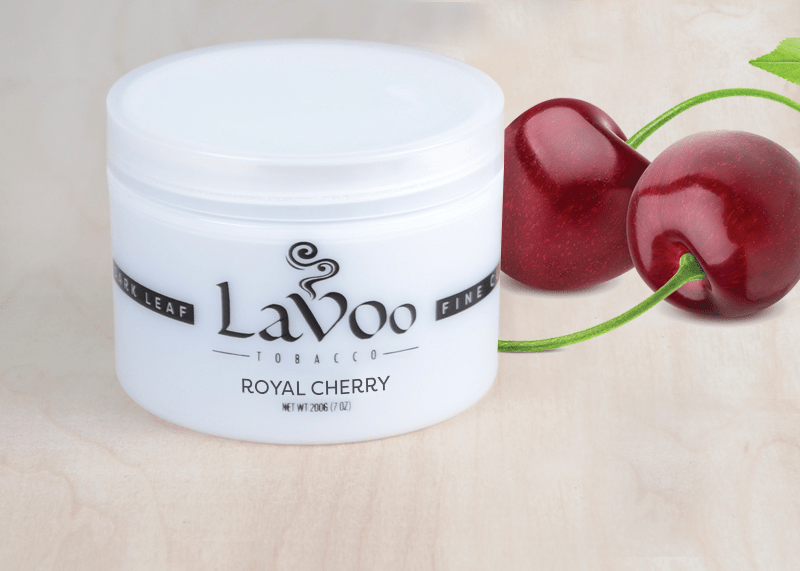 Lavoo Tangy Royal Cherry Leaf Tobacco 200g - Hookah Lounges