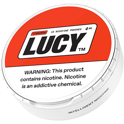 Lucy Nicotine Pouches 4mg - Roll (5 Cans) Cinnamon - Hookah Lounges