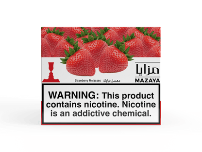 Mazaya Shisha Tobacco 250g Strawberry - Hookah Lounges