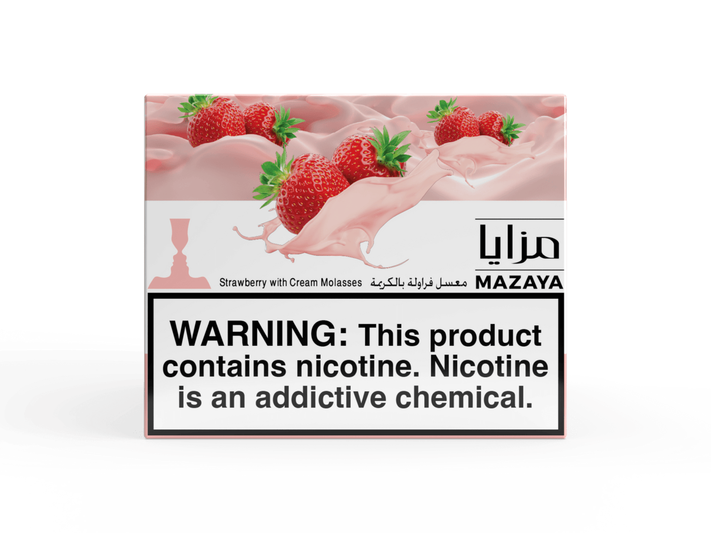 Mazaya Shisha Tobacco 250g Strawberry with Cream - Hookah Lounges