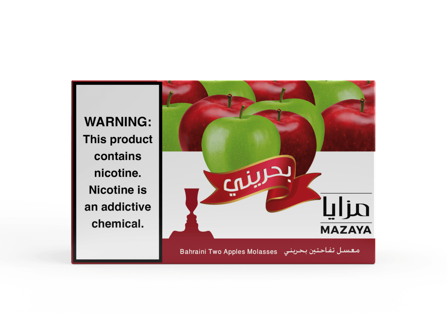 Mazaya Shisha Tobacco 250g Two Apples Bahraini - Hookah Lounges