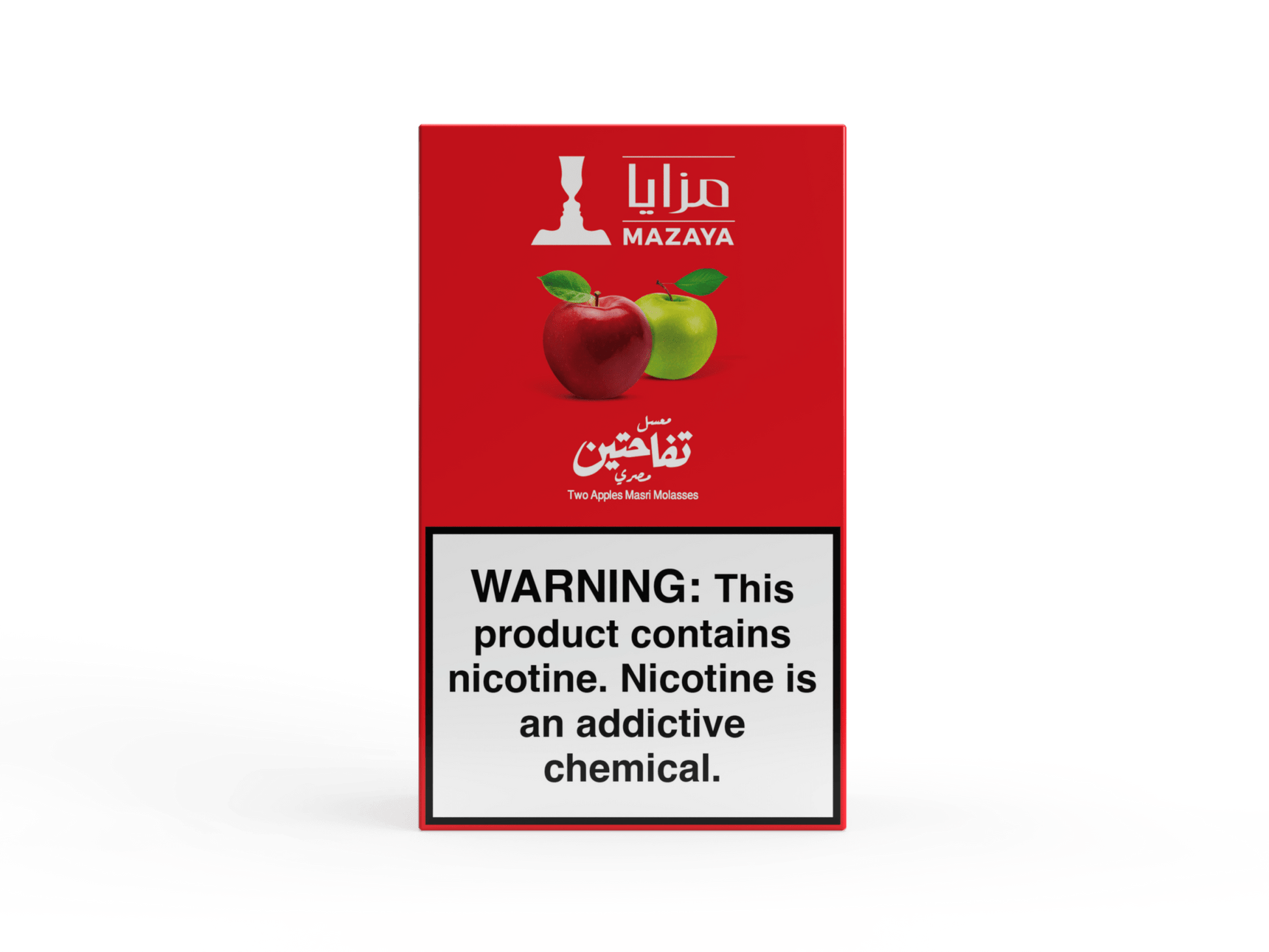 Mazaya Shisha Tobacco 250g Two Apples Bahraini - Hookah Lounges