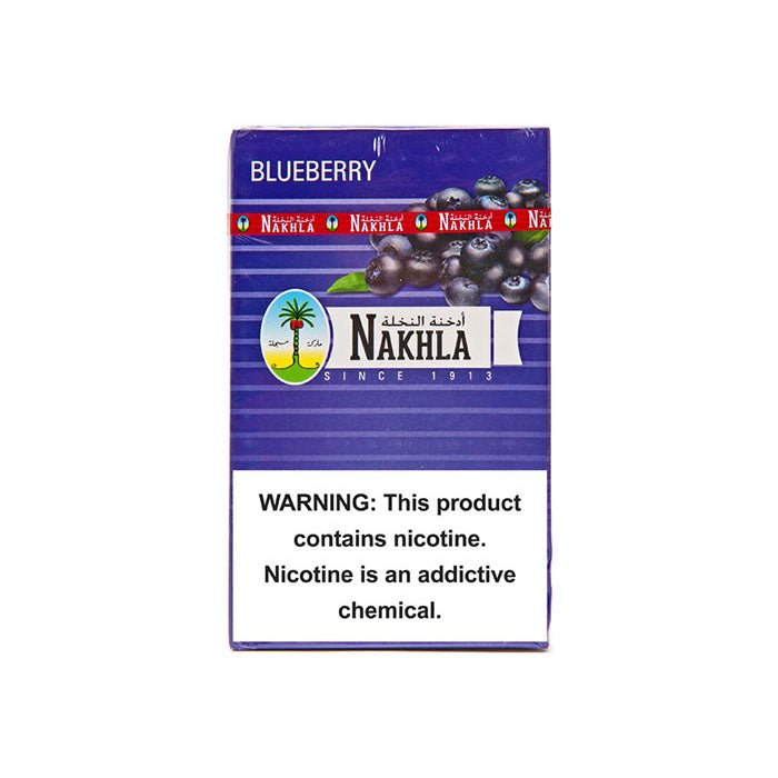 Nakhla Shisha Tobacco Blueberry 250g Box - Hookah Lounges