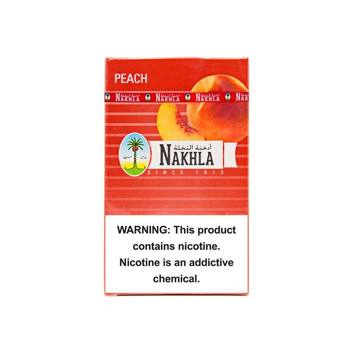 Nakhla Shisha Tobacco Peach 250g Box - Hookah Lounges