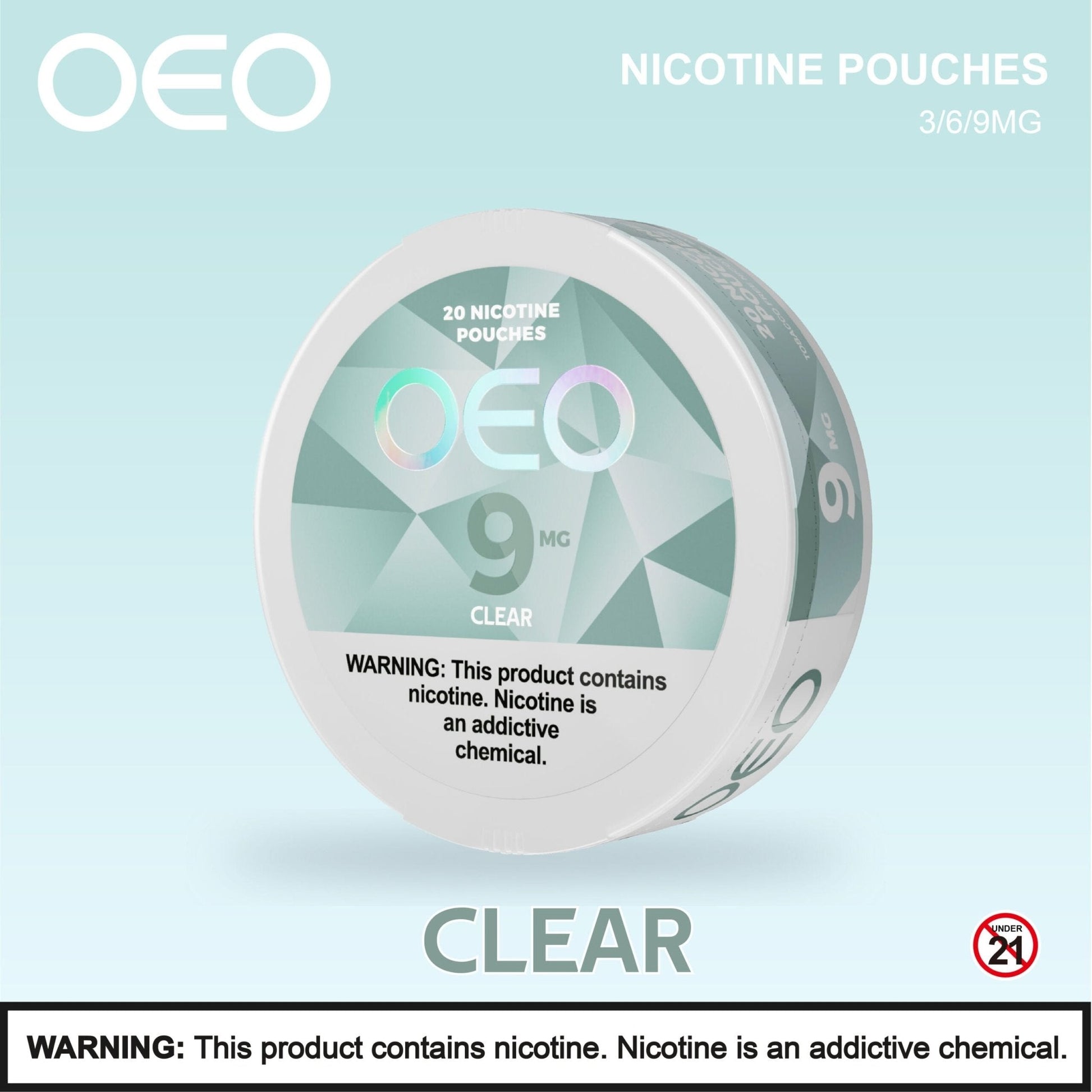 OEO Nicotine Pouches 9mg - Roll (5 Cans) Citrus - Hookah Lounges