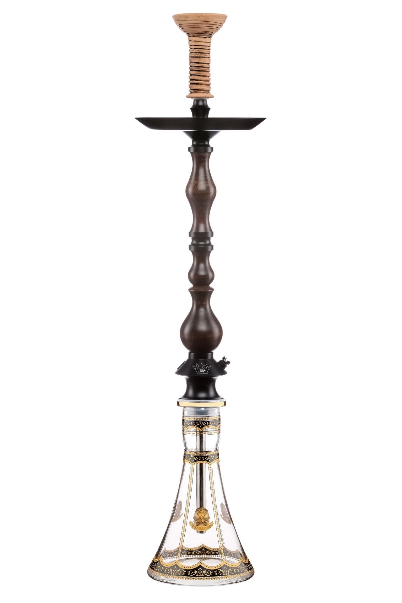 Regal Hookah King Darkwood (Stem and Standard Tray ONLY) - Hookah Lounges