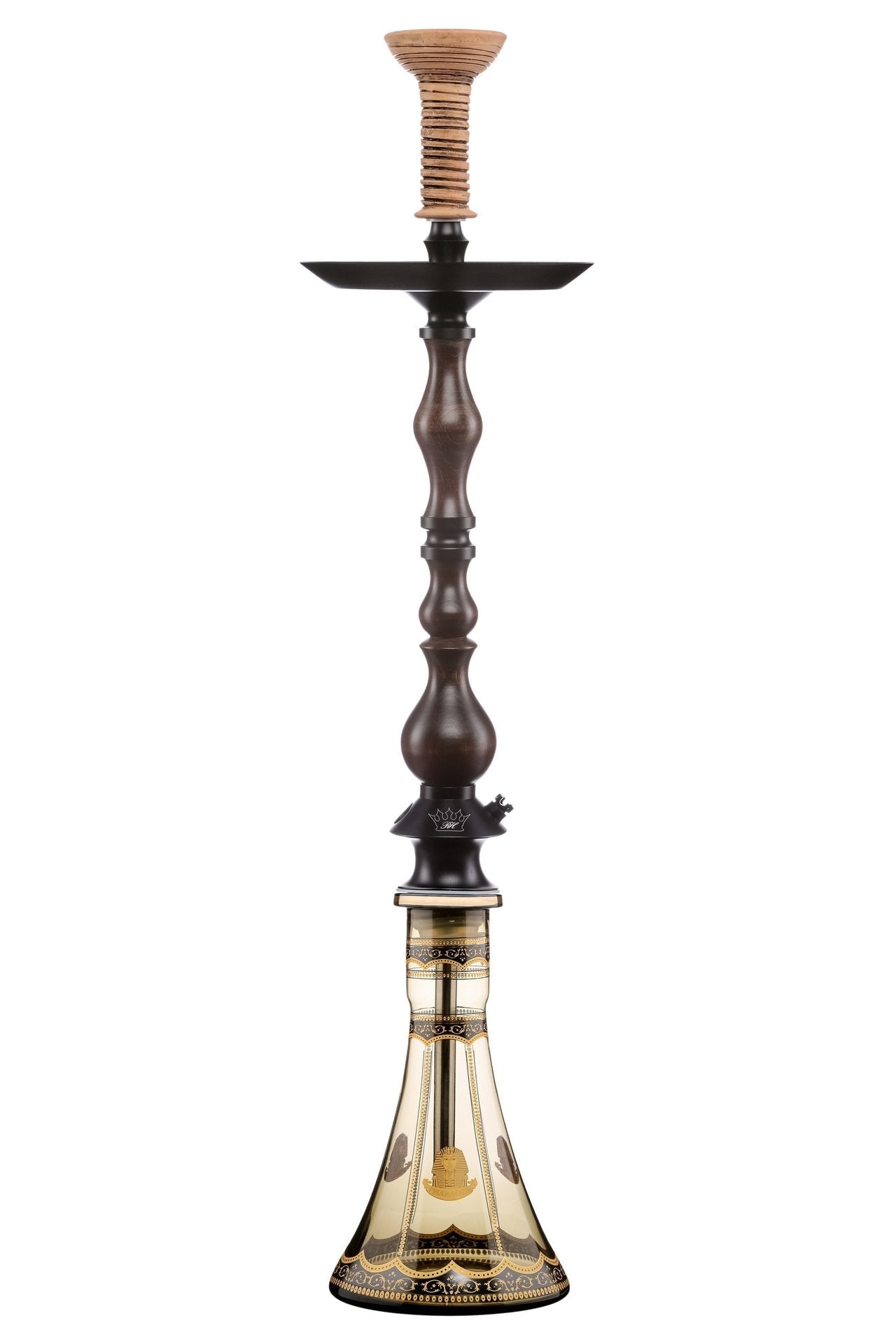 Regal Hookah King Darkwood (Stem and Standard Tray ONLY) - Hookah Lounges