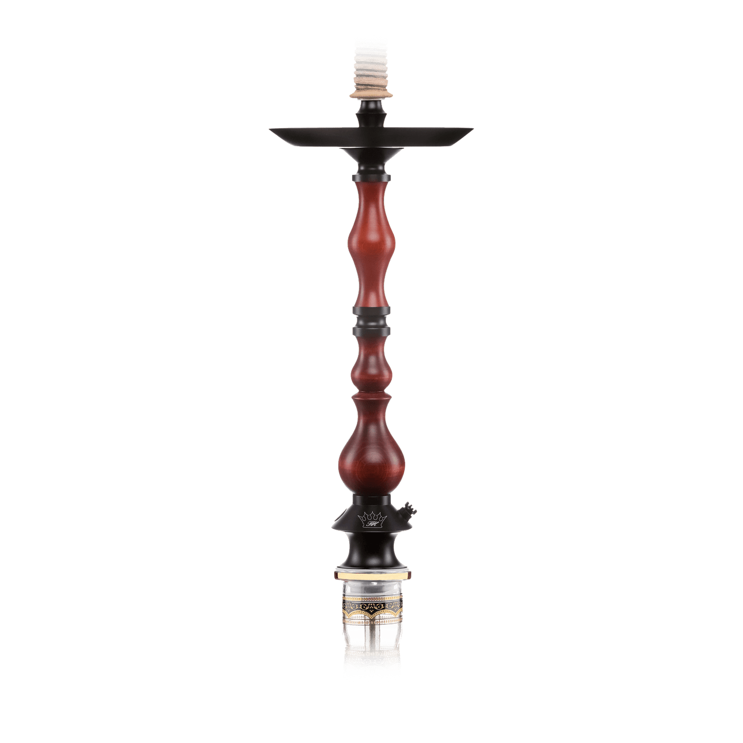 Regal Hookah King Stem and Tray Redwood - Hookah Lounges