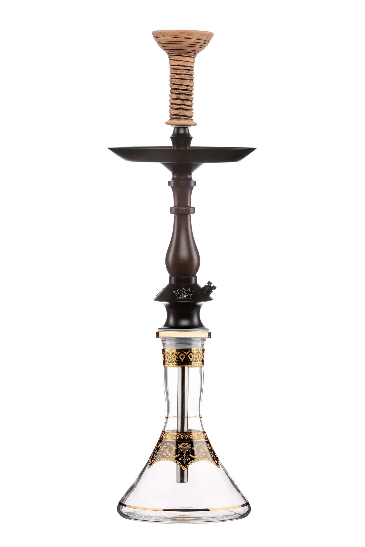 Regal Hookah Prince Darkwood (Stem and Standard Tray ONLY) - Hookah Lounges