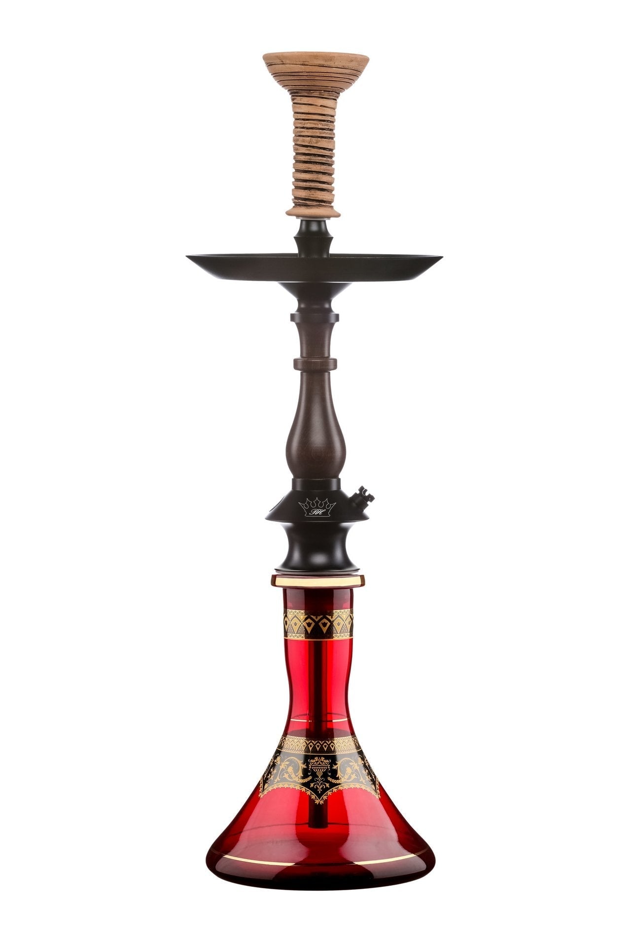 Regal Hookah Prince Darkwood (Stem and Standard Tray ONLY) - Hookah Lounges