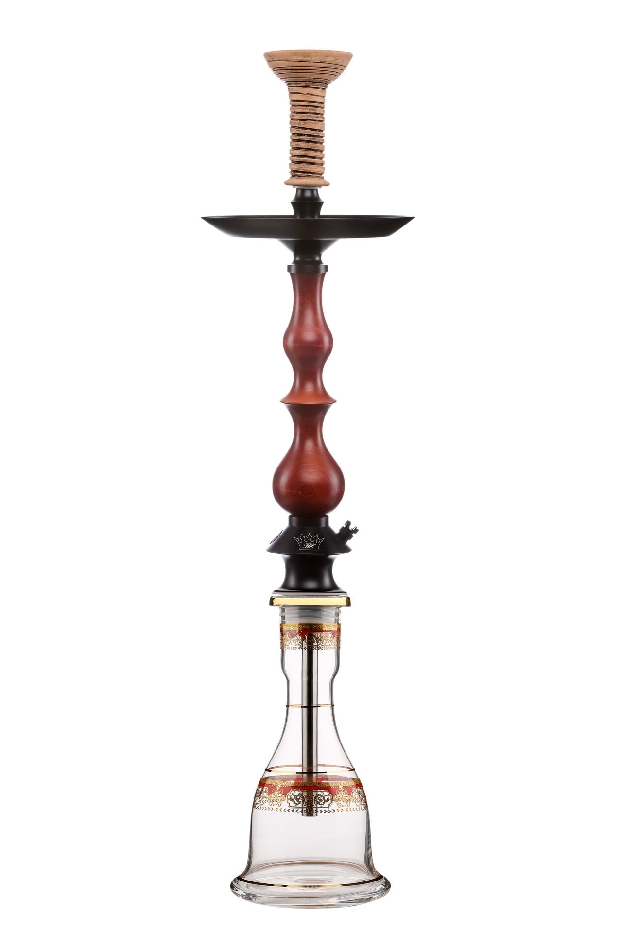 Regal Hookah Queen Redwood (Stem and Standard Tray ONLY) - Hookah Lounges