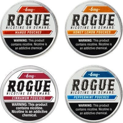 Rogue Nicotine Pouches 6mg - Roll (5 Cans) Apple - Hookah Lounges