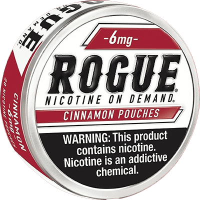 Rogue Nicotine Pouches 6mg - Roll (5 Cans) Cinnamon - Hookah Lounges