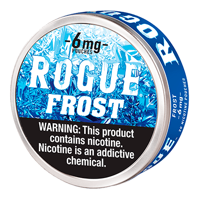 Rogue Nicotine Pouches 6mg - Roll (5 Cans) Frost - Hookah Lounges