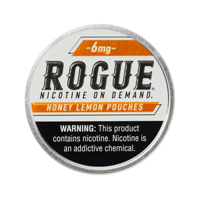 Rogue Nicotine Pouches 6mg - Roll (5 Cans) Honey Lemon - Hookah Lounges