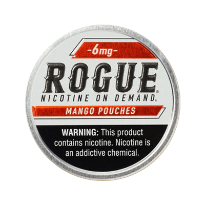 Rogue Nicotine Pouches 6mg - Roll (5 Cans) Mango - Hookah Lounges