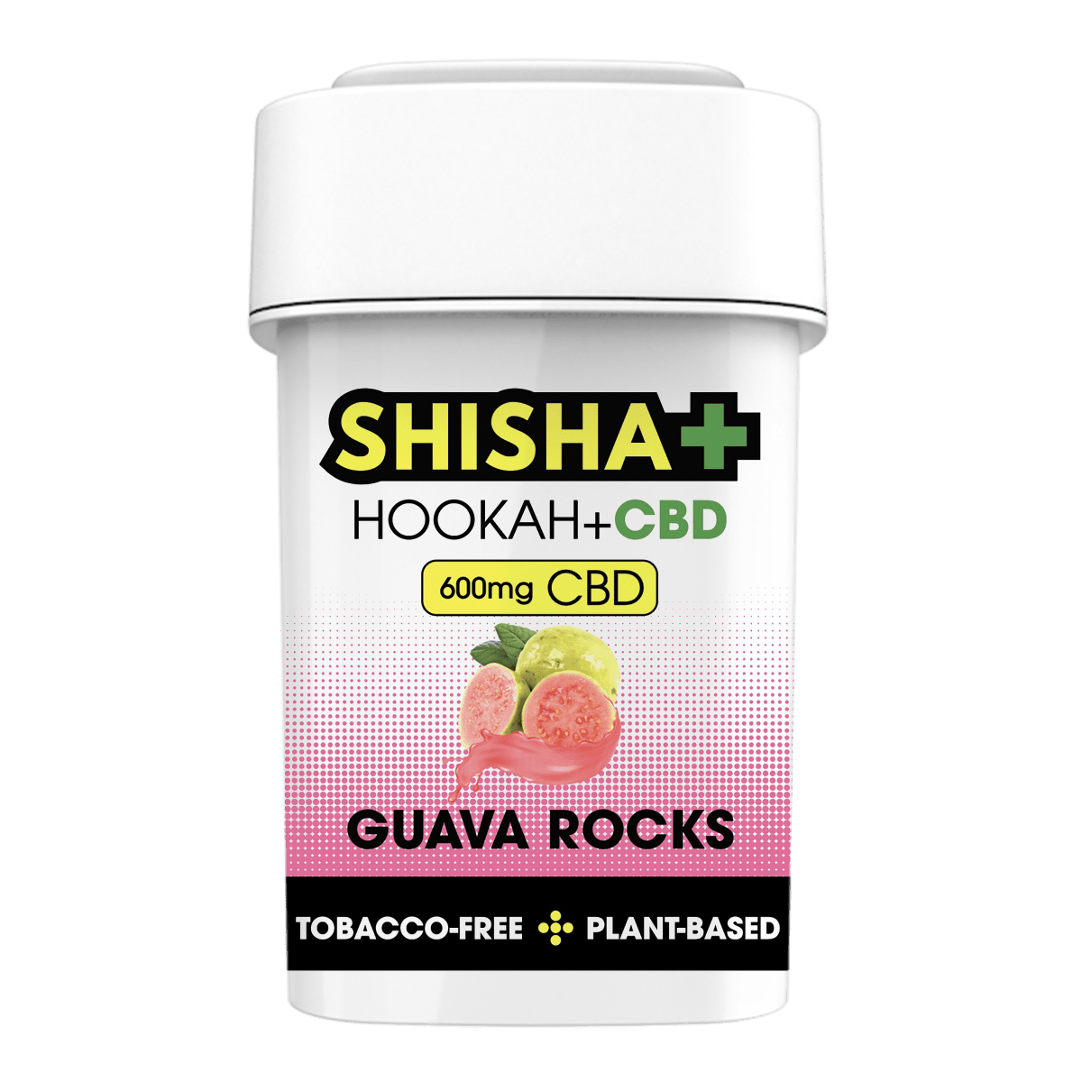 Shisha+ CBD Infused Shisha Guava Rocks 100g - Hookah Lounges