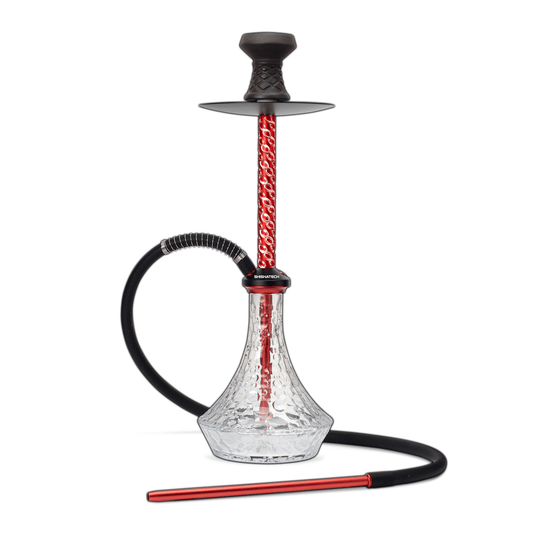 Shishatech Blockchain Hookah 21" Red - Hookah Lounges