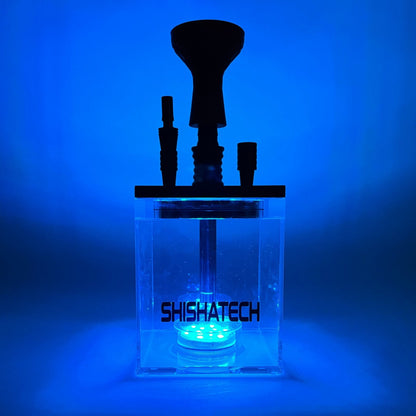 Shishatech Box Hookah Silver - Hookah Lounges