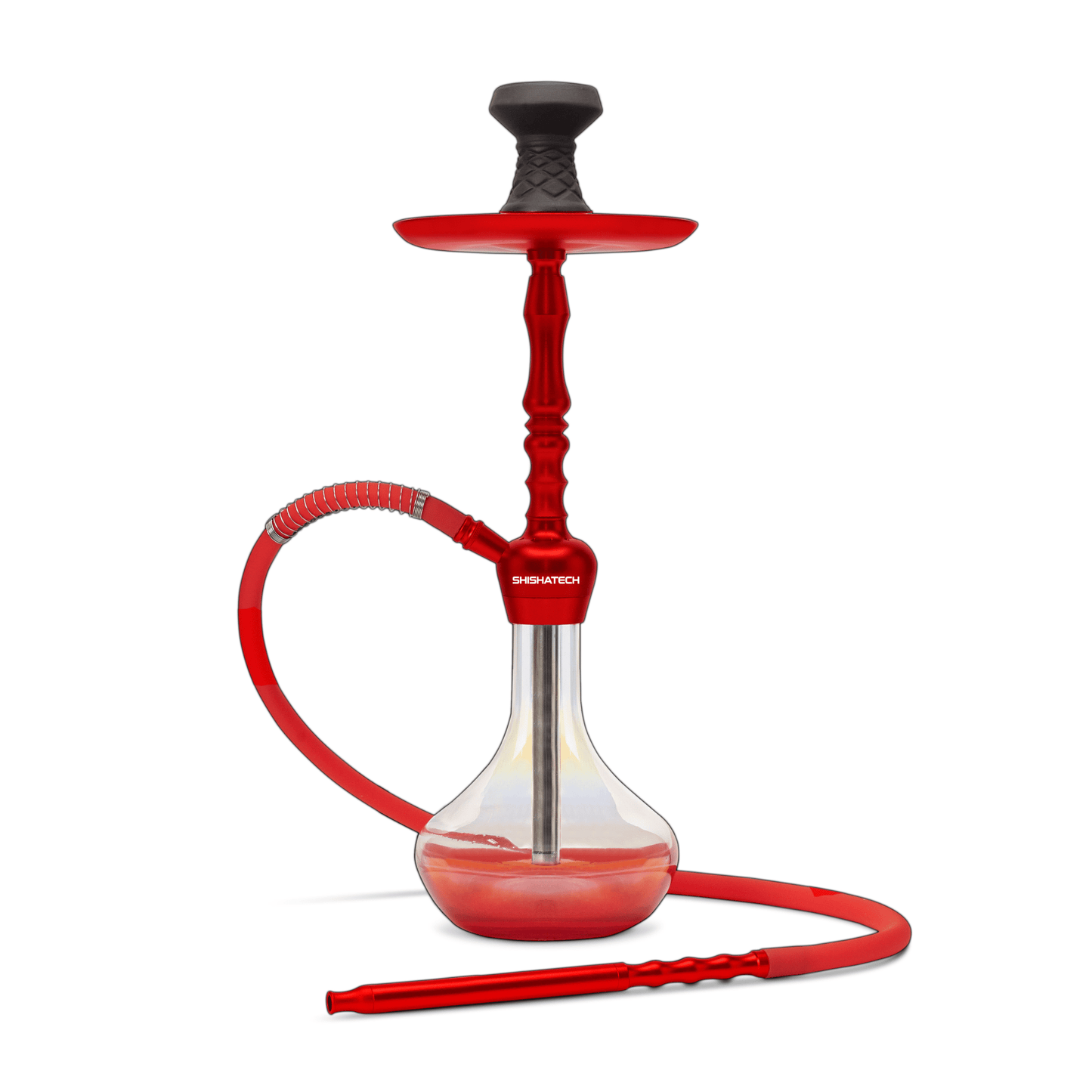 Shishatech Enzo Hookah 21" Red - Hookah Lounges