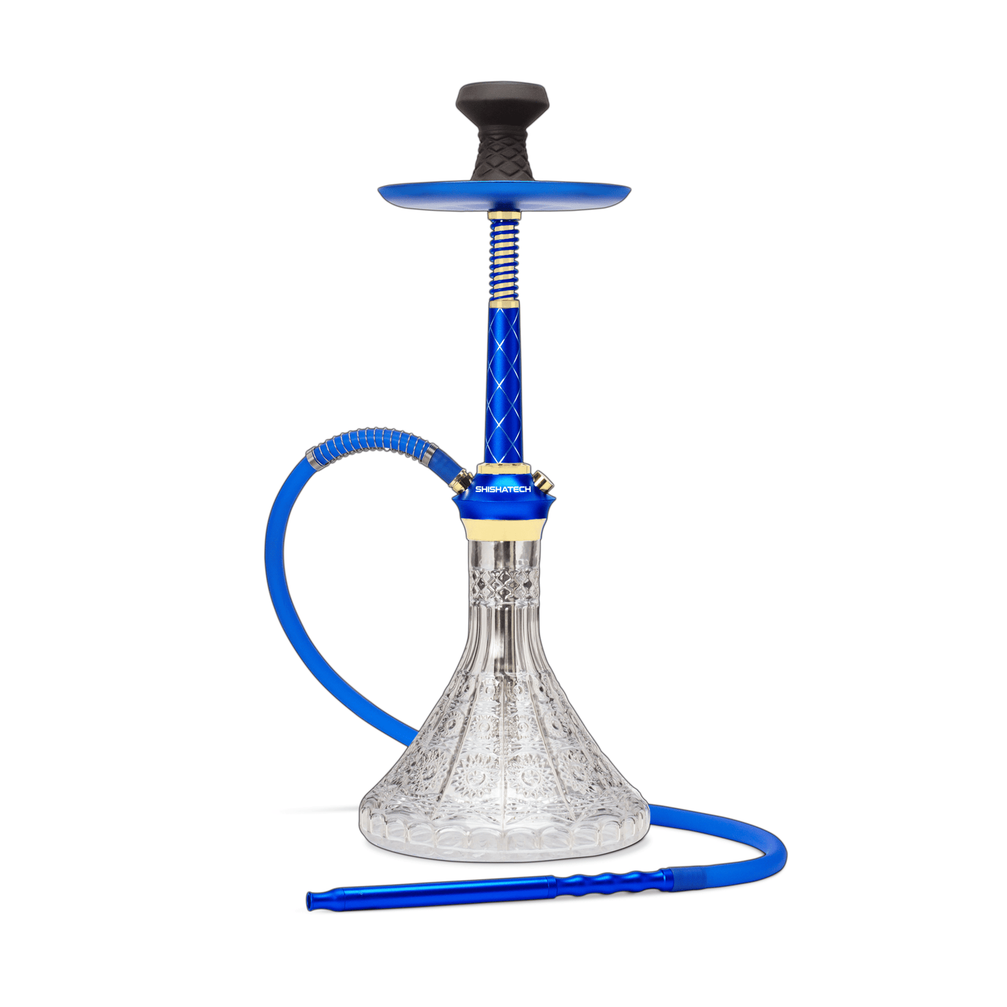 Shishatech Gemini X Hookah 24" Blue - Hookah Lounges