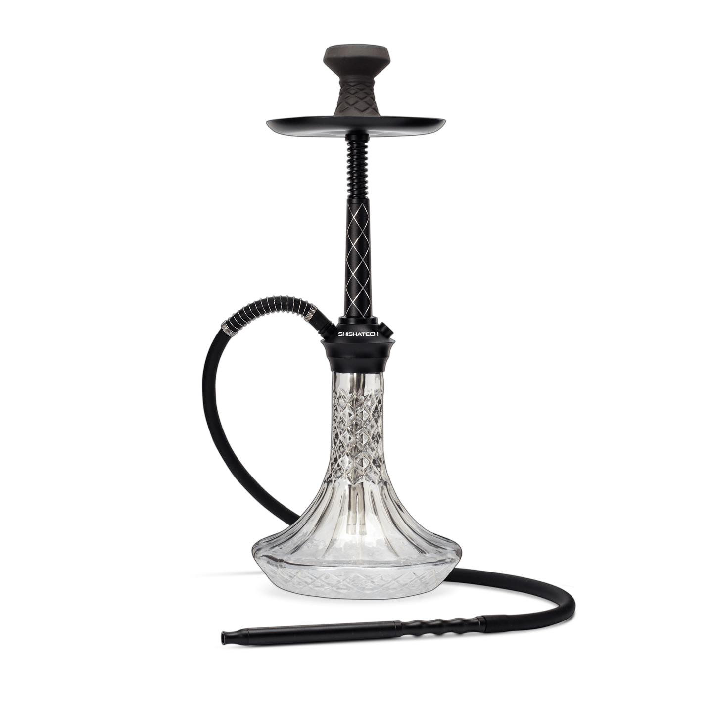 Shishatech Gemini Y Hookah 24" Black - Hookah Lounges