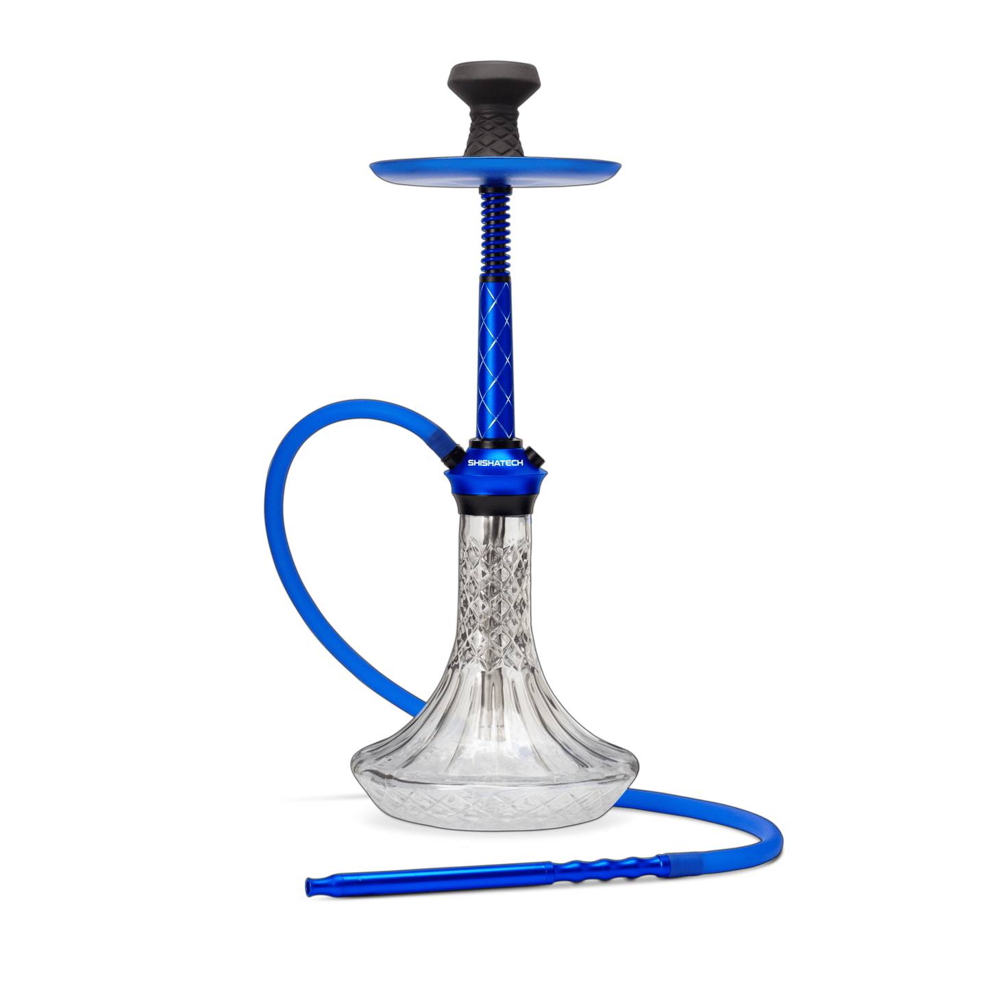 Shishatech Gemini Y Hookah 24" Blue - Hookah Lounges