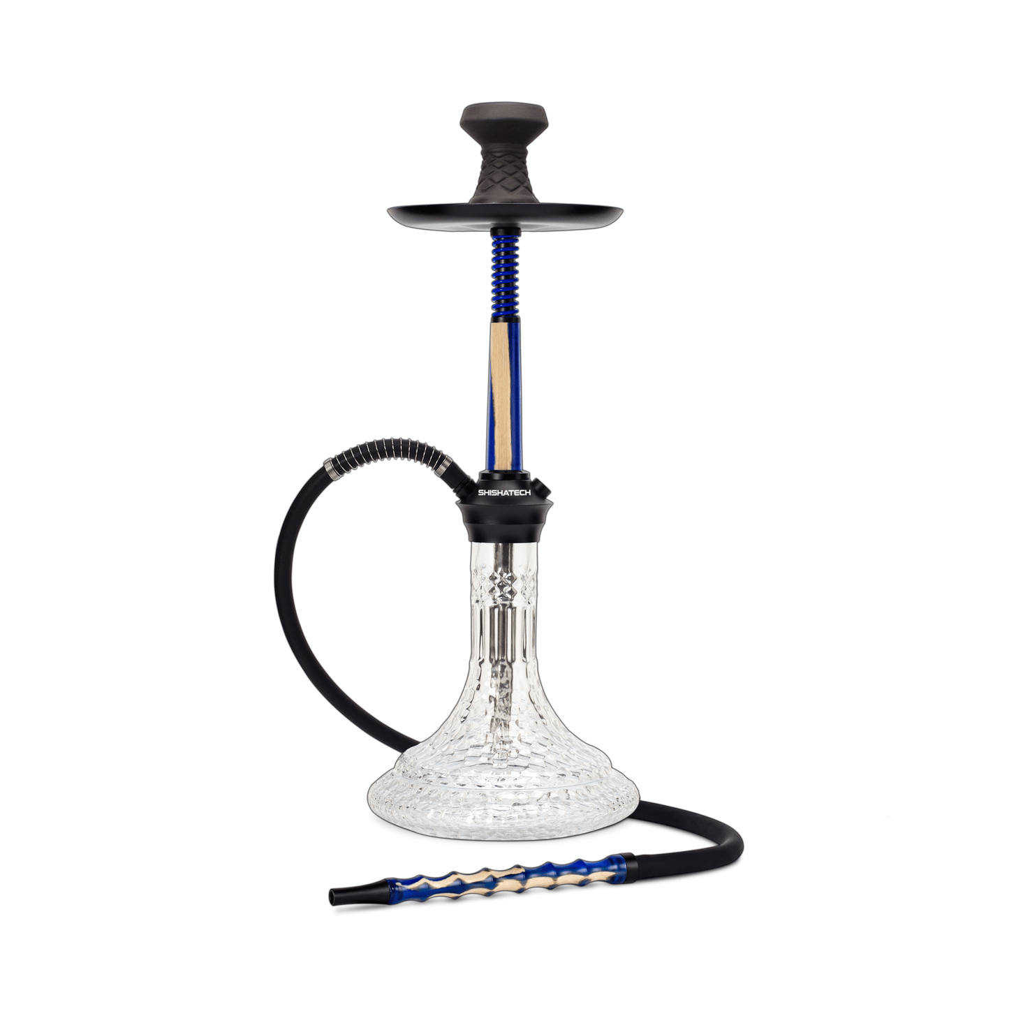 Shishatech Gemini Z Hookah 24" Blue - Hookah Lounges