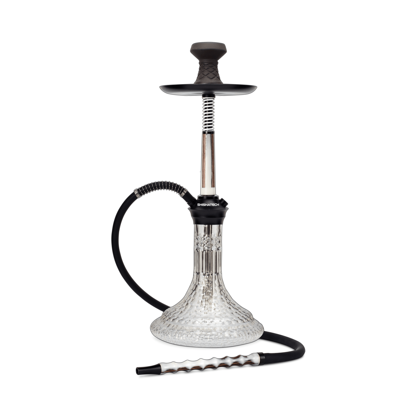 Shishatech Gemini Z Hookah 24" White - Hookah Lounges