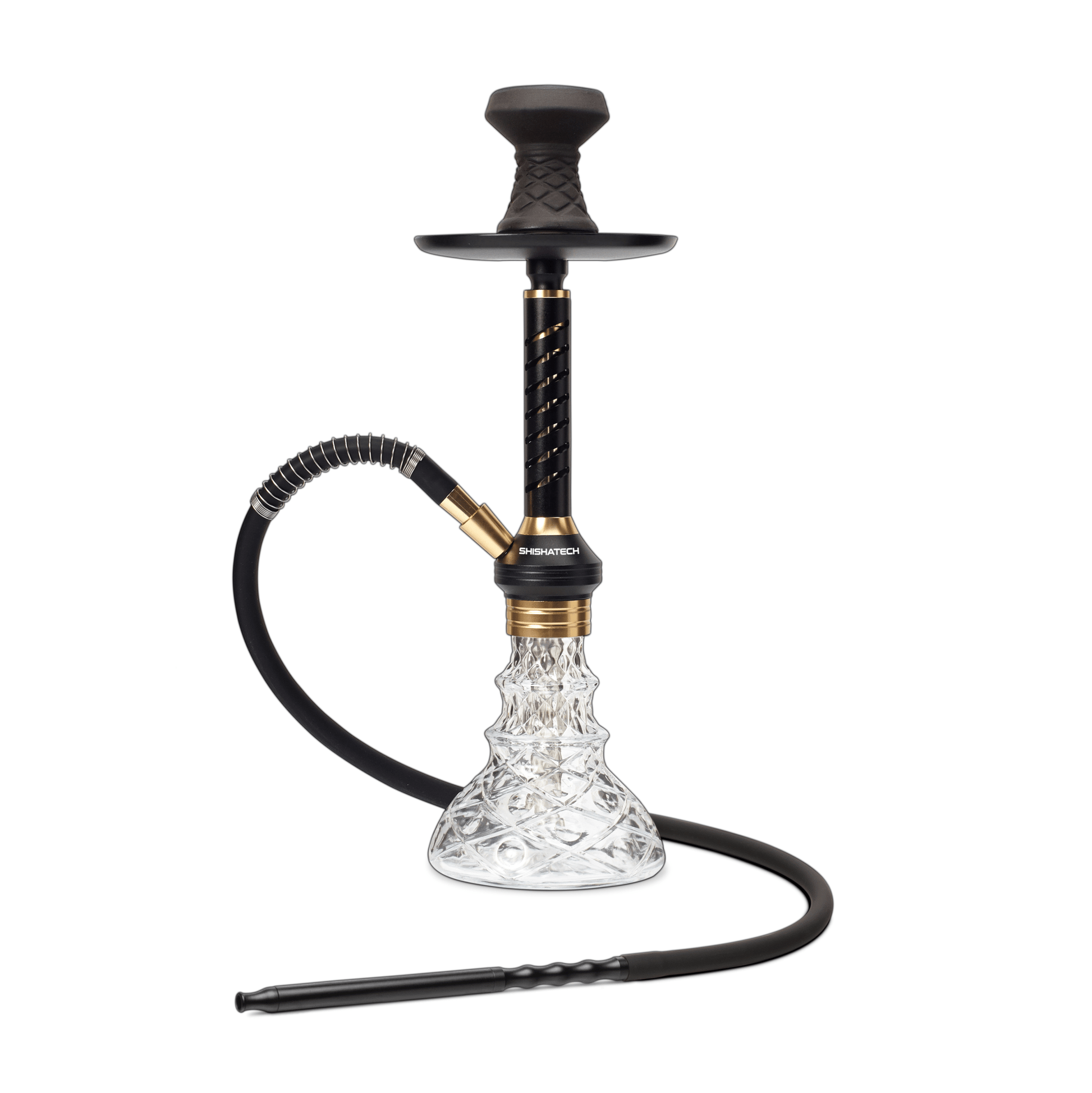 Shishatech Jaxx Hookah 18" Black - Hookah Lounges